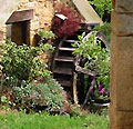 Roue à aubes du vieux moulin